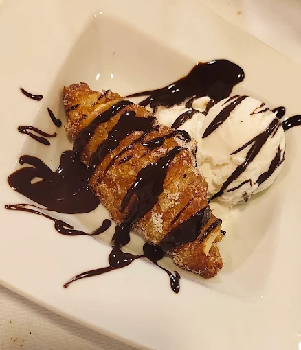 Torrija con helado