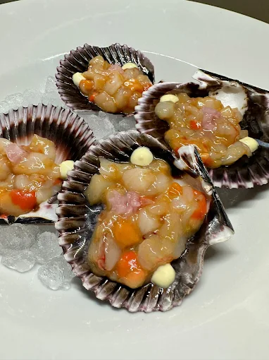 Zamburiñas con tartar
